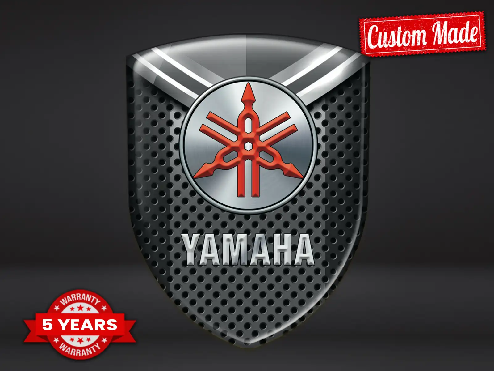 Yamaha Autoaufkleber Deluxe Edition Maximal Stilvoll